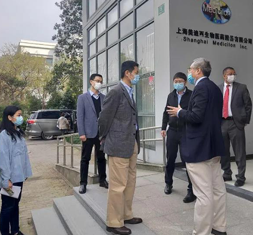 上海市委常委、副市长吴清一行调研上海JJB竞技宝生物医药股份有限公司张江园区