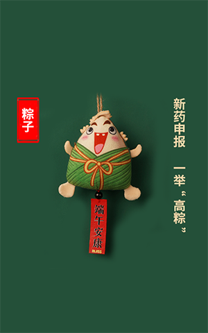 新药申报，一举高“粽”
