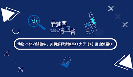 动物PK体内试验中，如何解释清除率CL大于肝血流量Qh